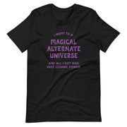 He Who Fights With Monsters 'Vast Cosmic Power' Tee (Purple Graphic)