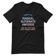 He Who Fights With Monsters 'Vast Cosmic Power' Tee (Blue/Pink Graphic)